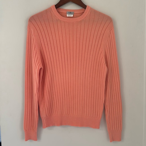 Avon Celli Sweater Womens Large Ribbed Crewneck Long Sleeve Pink Luxury Knit - Picture 2 of 10